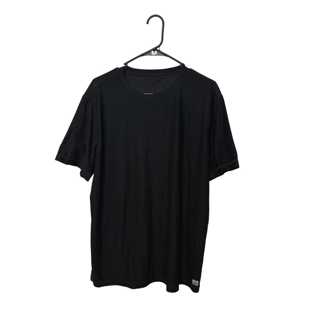 Vuori Strato Tech Tee Mens XL Gray Short Sleeve Performance Stretch Workout Gym
